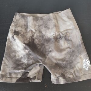 Darc Sport Black and Gray Women Shorts